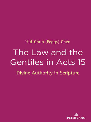 cover image of The Law and the Gentiles in Acts 15